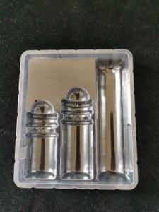 Bandeja de Plástico PET Termoformada al Vacío para Cosméticos, Empaque de Polvo Liofilizado, Plástico Transparente Personalizado, Logotipo Personalizado Aceptable - Product Image 3