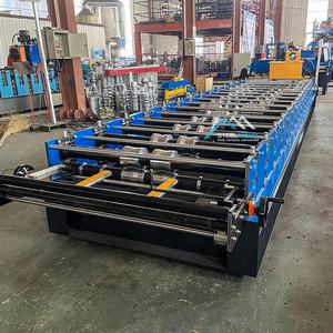 Petit pain trapézoïdal automatique à grande vitesse de feuille de toiture de l'Irak 1000 IBR formant la machine - Product Image 5