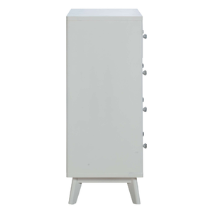 Mueble de Madera Maciza de Alta Calidad con Diseño Moderno y Minimalista de la Colección EVEREST, Cómoda Alta con 5 Cajones - Product Image 5