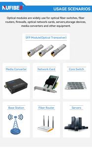 1G Cooper โมดูล <span class=keywords><strong>Gigabit</strong></span> Ethernet SFP โมดูล 10/100/1000M RJ45 โมดูล - Product Image 6