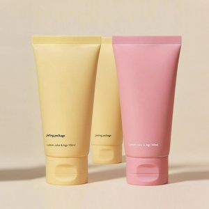 Custom Empty Eco Friendly Plastic Pe Hand Cream Body Lotion Soft Cosmetic Packaging Squeeze Tube - Product Image 5