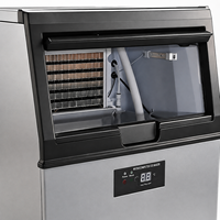 Machine à glaçons commerciale 100 kg/24h, équipement de réfrigération pour la production de glaçons en blocs pour les entreprises