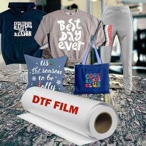 Custom DTF Film 60cm*100m PET Hot Peel Heat <b>Transfer</b> High-Temperature Print for <b>T</b>-<b>Shirts</b> and Clothing - Product Image 2