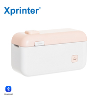 Printer Label Perekat Pabrik Xprinter HP4 Impresora De Etiquetas Adhesivas Mendukung Android dan iOS Pembuat Label Mini