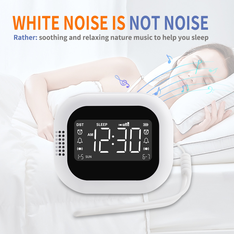 Wireless Bluetooth Digital Alarm Clock Vibration Feature Customizable  Bedroom Alarms USB Port Power-Off Memory Living Office| Alibaba.com