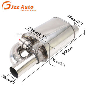 <span class=keywords><strong>Jzz</strong></span> 3นิ้วท่อไอเสียวาล์วสแตนเลส, ท่อไอเสีย valvetronic ท่อไอเสียพร้อมชุดควบคุมระยะไกลแบบสุญญากาศ - Product Image 2