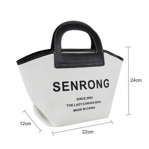 Sac fourre-tout pour femme fabriqué sur mesure en usine au Vietnam, en toile, tendance, sacs OEM ODM - Product Image 2