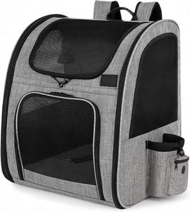 Free Sample <b>Pet</b> <b>Carrier</b> <b>Backpack</b> <b>Carrier</b> with Breathable Mesh for Small Animals Outdoor Hold <b>Pets</b>' <b>Backpacks</b> - Product Image 2