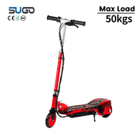Toptan 50kg Taşıma Kapasiteli Çocuk Elektrikli Scooter 8-10km/s Maksimum Hız PU Tekerlekler Kayışlı Tahrikli Günlük Kullanım İçin E-Scooter