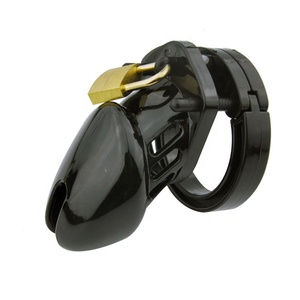 Dispositivo de Castidad para hombres adultos, jaula de pene con cerradura, 5 anillos, Juguetes sexuales masculinos <span class=keywords><strong>CB6000</strong></span> - Product Image 6
