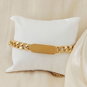 <span class=keywords><strong>Ensemble</strong></span> de bijoux en or en gros pour femmes : bracelet, bague, boucles d'oreilles, collier – Accessoires de mode polyvalents et luxueux avec boîte à bijoux - Product Image 3