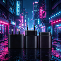 Chargeur Type C 25W TA800 à succès avec prise US UK EU et câble Type C de 1m – Adaptateur de charge ultra-rapide USB C pour Samsung S26 S25 S24 S20