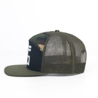 Casquettes trucker 7 panneaux de haute qualité avec patch en cuir pour une qualité supérieure