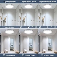 Lampe murale LED rechargeable intelligente moderne pour la maison, en ABS blanc, avec détecteur de mouvement, variateur d'intensité et télécommande, pour la décoration de la pièce
