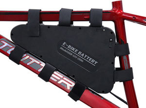 GEB 삼각형 배터리 36V 48V 52V 60V 72V 20Ah 24Ah 28.8Ah 30Ah 전기 자전거 배터리 충전식 리튬 전기 자전거 배터리 - Product Image 2