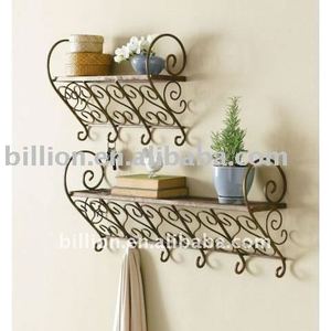 Soporte Decorativo para Macetas de Hierro Forjado, Soporte Metálico para Flores de Jardín, Estante Decorativo para Flores - Product Image 3