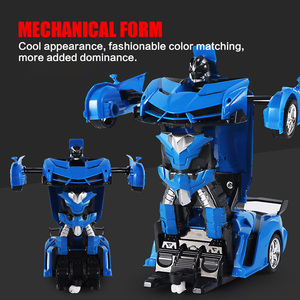 Auto Telecomandata Trasformabile in <span class=keywords><strong>Robot</strong></span> Scala 1/18, 2.4GHz, <span class=keywords><strong>Giocattolo</strong></span> per Bambini - Product Image 5