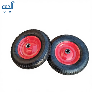 Ruedas Neumáticas <span class=keywords><strong>de</strong></span> Goma <span class=keywords><strong>de</strong></span> 16 Pulgadas 400-8 <span class=keywords><strong>con</strong></span> Llanta <span class=keywords><strong>de</strong></span> Acero, Duraderas para Transporte Pesado, Carretillas y Carretillas <span class=keywords><strong>de</strong></span> Mano - Product Image 4