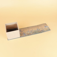Boîtes cadeaux rigides écologiques personnalisées avec impression offset, doublure en satin pailleté, fermeture magnétique pour bijoux et cadeaux