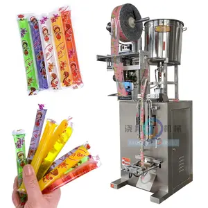 JB-330Y High Quality Commercial Liquid Ice Lolly Sealing Packing Fruit Juice Jelly Stick Bar Sachet Filling Packing Machine