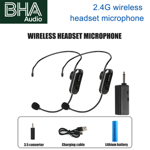 Micro-casque sans fil BHA RM102 2.4G pour enseignants, guides touristiques et entraîneurs, portée de 20 mètres, prix de gros d'usine, logo OEM - Product Image 1