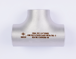 Raccord en T égal en acier inoxydable, norme ASME B16.9 A SA403, rond, lisse, résistant à la corrosion, haute pression, garantie d'un an - Product Image 3