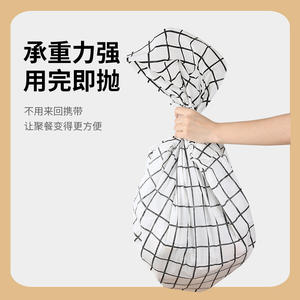 Mantel desechable para pícnic, rectangular, impermeable, para acampar al aire libre, grueso y duradero para uso en pícnic - Product Image 2