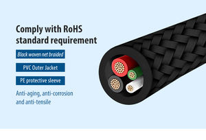 <span class=keywords><strong>สาย</strong></span>ไมโคร USB ถักเปียที่ทนทานสายชาร์จ3A สูงสุดสำหรับการผลิตประเภท USB โทรศัพท์มือถือ - Product Image 3