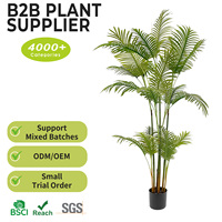 Commande en gros de palmiers artificiels de haute qualité, plantes artificielles en plastique durable de 170 cm pour la décoration intérieure de mariages et de fêtes
