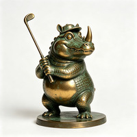 Figurines d'animaux miniatures en bronze : Écureuil, Lapin, Panda, Tortue, Escargot, Hérisson, Souris – Décoration de bureau, de bibliothèque, ou cadeau
