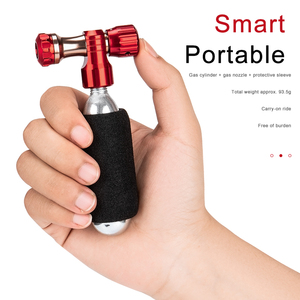 <span class=keywords><strong>Pompe</strong></span> à vélo <span class=keywords><strong>CO2</strong></span> gonfleur <span class=keywords><strong>pompe</strong></span> à pneu de vélo portable pour vélos de route et VTT (pas de cartouches de <span class=keywords><strong>CO2</strong></span> incluses) - Product Image 4