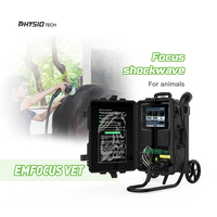 Appareil de thérapie par ondes de choc ciblées EMFOCUS VET, machine ESWT électromagnétique vétérinaire pour le soin des articulations et de l'arthrose chez les animaux