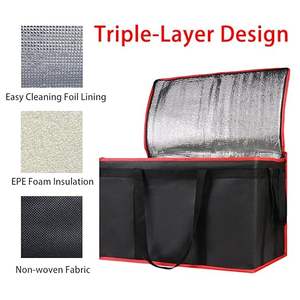 Kühler Lebensmittel warm halten Catering Catering Shopper Heiße XXXL Erwärmung Extra große XXXL Isolierte Lebensmittel versandt aschen - Product Image 6