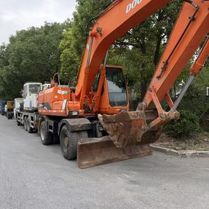 Excavadora de Ruedas Usada Doosan DH210W-7, Modelo 2018, 21 Toneladas, Motor, Caja de Cambios, Componentes Principales PLC, Precio Bajo en Venta - Product Image 4