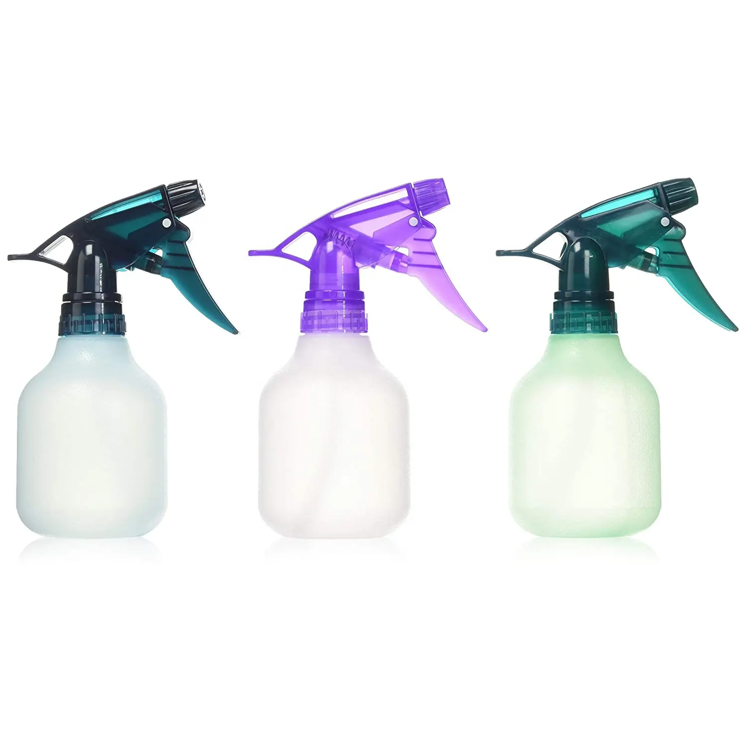8 oz. Buzlu çeşitli renkler ince sis püskürtücü tetik fışkırtma şişe bahçe sulama tesisleri plastik boş sprey şişesi