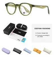 Monture de lunettes optiques en acétate carré unisexe à la mode à la mode de créateur de logo personnalisé Offre Spéciale en vente en gros