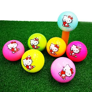 High quality 2 layers color pattern golf balls