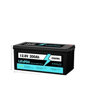 Batterie lithium-ion prismatique LiFePO4 LH-UIB-M12150 6000 cycles pour stockage d'énergie solaire, camping-car, marine, 12V 200AH avec fonctionnalités intelligentes intégrées - Product Image 1