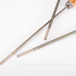 Rui'an De Round File 4.0mm 4.8mm 5.5mm Bastard Cut For Jade <b>Stone</b> Ceramics Glass - Product Image 2