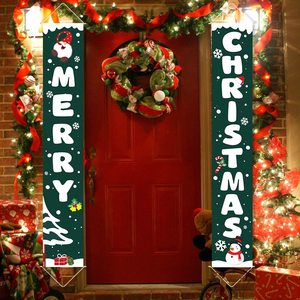 Front Door Welcome <strong>Christmas</strong> Porch Banners <strong>Black</strong> Porch Sign Hanging Xmas <strong>Decorations</strong> for Home Wall Indoor Outdoor <strong>Decorations</strong> - Product Image 3