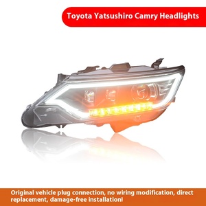 ไฟหน้า LED Daytime Running Light สำหรับรถยนต์รุ่นที่ 8 ปี 15-17 แบบดัดแปลง สภาพใหม่ พร้อมไฟท้าย ปี 15-17 ไฟหน้าใหม่ A - Product Image 4