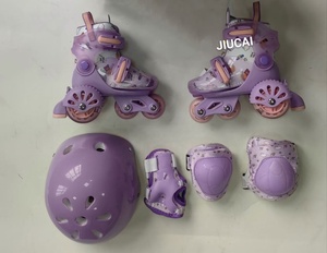 Listo para enviar Zapato de patinaje sobre ruedas intermitente Soy Luna 4 Ruedas <span class=keywords><strong>Patines</strong></span> de ruedas ajustables <span class=keywords><strong>en</strong></span> línea para <span class=keywords><strong>comprar</strong></span> para niños - Product Image 4