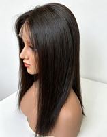 Perruques Lace Front en Cheveux Humains Indiens Remy Bruts Prêtes à l'Expédition, Blond Miel Balayage, Dentelle HD pour Femmes Noires - Vente en Gros