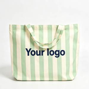 Sac de courses en coton écologique et recyclable grande capacité pour le voyage, sac fourre-tout en toile rétro littéraire personnalisé pour femme - Product Image 5