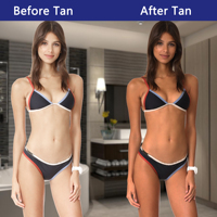 Machine de bronzage professionnelle de haute qualité brevetée HVLP Machine de bronzage par pulvérisation rechargeable sans fil sans soleil puissance de batterie de qualité bricolage