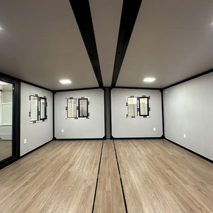 Maison conteneur extensible de 40 pieds et 20 pieds, maison préfabriquée <span class=keywords><strong>en</strong></span> acier, véranda, expédition préfabriquée mobile pour l'habitation et l'utilisation de cafés - Product Image 4