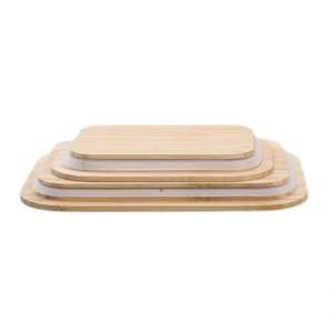 Scatola di vetro all'ingrosso di bambù e copertura di legno vetro resistente al calore fresco-conservazione scatola di pranzo frigorifero scatola di immagazzinaggio refrigerata - Product Image 6