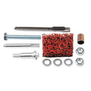 Saab 9-3 Clutch Repair Kit 55556311 For Replacement And Repair With Metal Components And <b>Red</b> Friction <b>Material</b> - Product Image 1