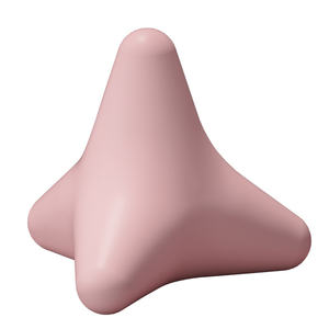 Fascia ball-pelota de masaje de Cuatro Esquinas, Bola de fitness de silicona, relajación muscular, suela de hombro y cuello - Product Image 1