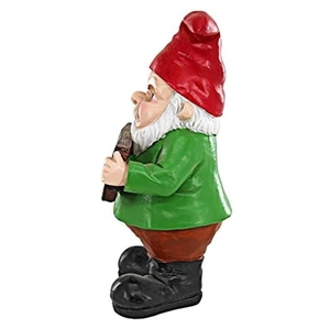Statue de jardin en résine <span class=keywords><strong>Mr</strong></span>. <span class=keywords><strong>Bad</strong></span> Attitude, gnome impoli. Décorations de jardin en résine pour l'extérieur - Product Image 5